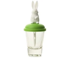 Qualy Virtuvės reikmenys Indų gaminimo priemonė Bunny (10434-GN-WH)
