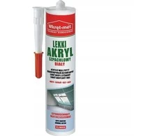 Quantec LENGVAS AKRILO UŽPILDAS UAL-310 UŽTAISAS 310 ml BALTA WKRĘT-MET KLIMAS