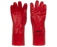 Haushalt Quantec GLOVES PVC Raudonas H310R 35CM