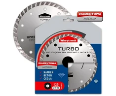 Quantec DEIMANTINIS DISKAS SAUSAM IR DRĖGNAM PJOVIMUI TDT-125M 125 mm WKRĘT-MET KLIMAS