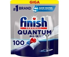 Indaplovių kapsulės FINISH Powerball Quantum All in 1, 100 vnt.