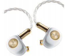 „Queen of Audio“ (QoA) „Gimlet“ ausinės su LCP dinaminiu keitikliu – perlo baltumo