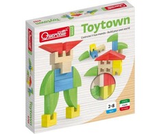 QUERCETTI Wooden Blocks Toytown 15 vnt.