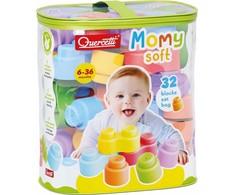 Quercetti Kaladėlės MOMY SOFT MIĘKKIE 32EL