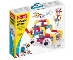 Quercetti Tubation Wheels Pipe blocks - Edukacinis Žaislas