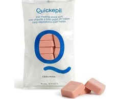 Activeshop Kietasis vaškas rožinės spalvos Quickepil, 1000 g
