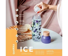 Gertuvė „Quokka Ice“ – „Ecozen Vanduo“ butelis, 570 ml (Blooms)