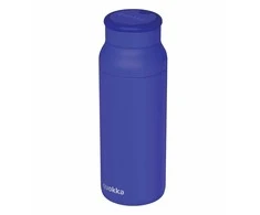 Gertuvė Quokka Echo - 690ml Stainless Steel Bottle with Silicone Handle (Dusk Mėlyna)