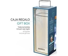 Stiklinė gertuvė Quokka Storm, 700 ml, spalva: raudona