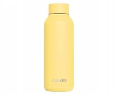 Quokka Solid – nerūdijančio plieno termo butelis 510 ml (šviesiai geltonas)