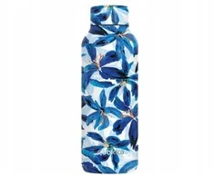 Gertuvė Quokka Solid - Stainless Steel Thermal Bottle 510 ml (Mėlyna Hibiscus)