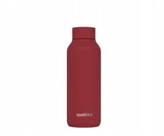 „Quokka Solid“ – nerūdijančio plieno termo butelis 510 ml (raudona ugniai)