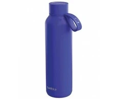 Gertuvė Quokka Solid With Strap - Stainless Steel Thermal Bottle 630 ml with Strap (Dusk Mėlyna)