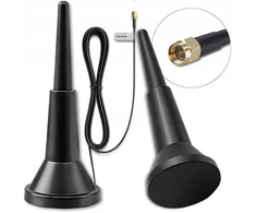 4G LTE antena su magnetiniu pagrindu - 5dBi - Qoltec 57058