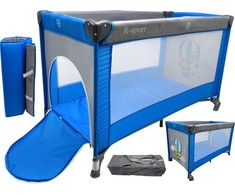 Sulankstoma kelioninė lova K2n R-SPORT Playpen NAUJIENA