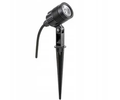 Rabalux Turda LED E535d sodo toršeras IP65 1x3W juodas skaidrus