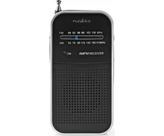 Radijas Nedis RDFM1110SI radijas Portable Analog Juodas