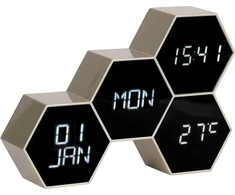 Radijo žadintuvas Karlsson Laikrodis budzik SIX IN THE MIX, 12 x 17,5 x 4,5 cm
