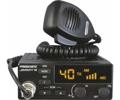President Jimmy III AM/FM CB radio Juodas