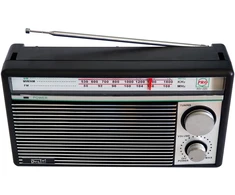 Radio Dartel Nešiojamas RD-220 juodas/sidabrinis