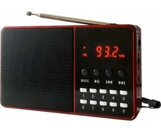 Radio DARTEL RD-180 raudona