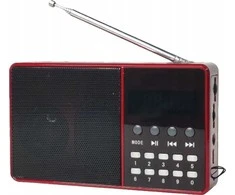 Radio DARTEL RD-180 raudona