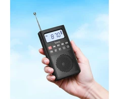 Portable radio Hoco HI51 juodas