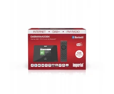 Radio internetowe Imperial DABMAN i420 - DAB+, FM, BT, USB - juoda