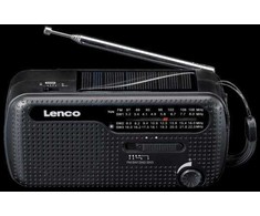 Radio Lenco MCR-113 Radio awaryjne Korba/Solarna/Akumuliatorius juoda