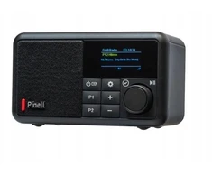 Radijas PINELL Radio Pinell Kompaktiškas Bluetooth žadintuvas DAB+/FM