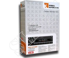 Automagnetola Automobilinis radijas Axion Kienzle MCR 2420 DAB+ USB/AUX/BT 24V trumpasis lizdas