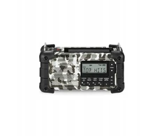 Sangean MMR-99 DAB+ „Artic Camo“ avarinis / rankinis / saulės energija varomas radijas