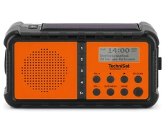 Radio TechniSat Techniradio Solar 2 juoda/oranžinis