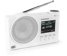Nešiojamasis FM DAB+ radijas su „Bluetooth“ USB Thomson RT400DABBTWH