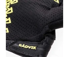 Radvik Cutfull Gts dviratininkų pirštinės, juodos ir kalkinės spalvos, M dydis