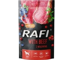 Drėgnas Šunų Maistas - Dolina Noteci Rafi su Jautiena 500g