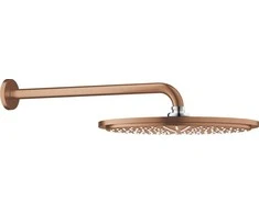 Grohe Dušo galva su laikikliu Rainshower Cosmo 310 I, d=310 mm, brushed warm sunset