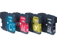 Rak Brother originalių užtaisų rinkinys LC-1100HYVALBP (cianas, rausva, geltona, juoda)