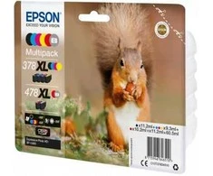 Rak Epson Originalus kūno rinkinys 378XL + 478XL Clarsia Foto HD (C13T379D4010)