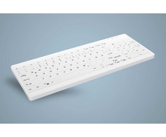 Raktas „Klaviatūra Cherry CHERRY ACTIVE KEY MTA AK-C7012“ su laidiniu, DE išdėstymu, IP68, baltas