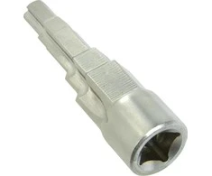 Geko 3/8-1" 5 pakopų veržliaraktis su 1/2" reketu