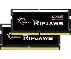 RAM Atmintis do laptopa G.Skill Ripjaws moduł pamięci 128 GB 2 x 64 GB DDR5 5600 MT/s 262-pin SO-DIMM (F5-5600S4645A64GX2-RS)