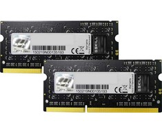 RAM G.Skill SO-DIMM 4 GB DDR3-1600 (2x 2 GB) Dual-Kit, memory - F3-12800CL9D-4GBSQ, SQ, Lite Retail
