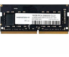 RAM 3200 16GB SO Innovation IT CL22-22-22 1,2V 8-Chip