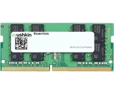 RAM Kompiuterio atmintinė Mushkin pagrindai, SODIMM, DDR4, 32 GB, 3200 MHz, CL22 (MES4S320NF32G)