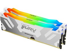 RAM Kingston KF564C32RWAK2-32 32GB 6400MT/s DDR5 CL32 DIMM (Kit of 2) FURY Renegade RGB Baltas XMP | Kingstonas