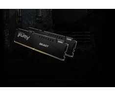 RAM „Kingston Technology FURY Beast“ 128 GB 5600 MT/s DDR5 CL40 DIMM atmintis (2 vnt. rinkinys) Juodas