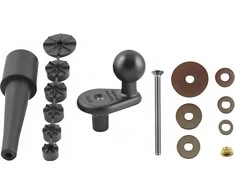 Ram Mounts Tvirtinimo tvirtinimo detalės UNPKD RAM CYCLE STROME BASE W/1" DIA BALL