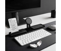 Ram mounts „Deltahub“ – REO telefono stovas – telefono laikiklis, juodas