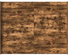 Lova su daiktų laikymo vieta Rūkyta ąžuolas 140 x 190 cm